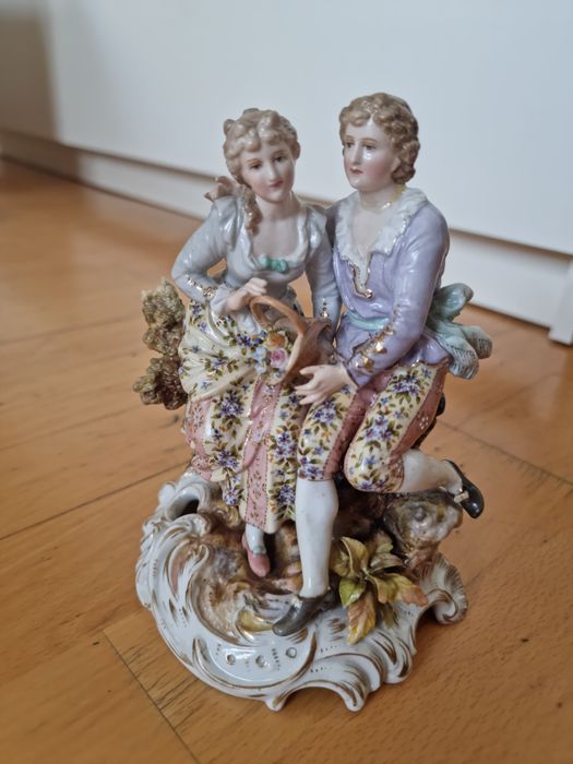 Figura porcelanowa Triebner, ENS & Eckert Volkstedt