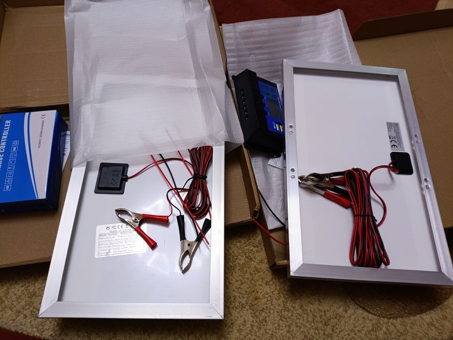 солнечная панель с контроллером