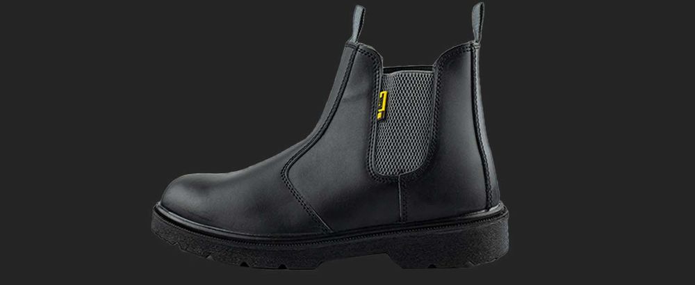 Wkładane Buty Ochronne  Buty Robocze Skórzane Stalowe Noski Do Pracy