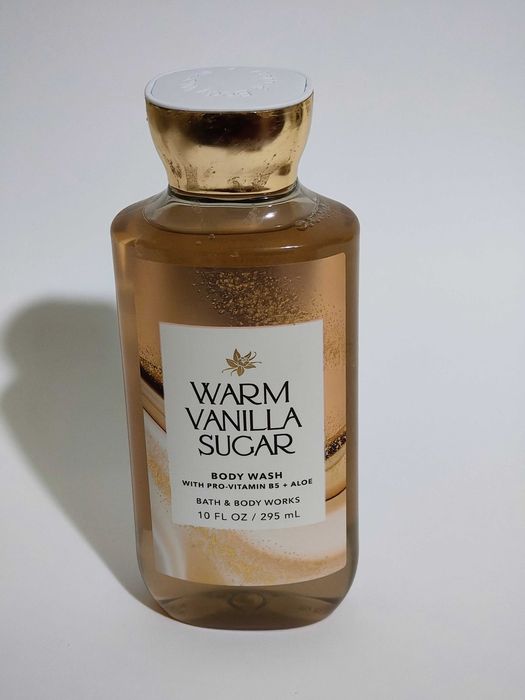 Bath & Body Works Warm Vanilla Sugar – Żel pod prysznic - 295 ml