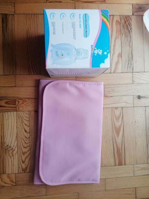Podgrzewacz do butelek +mata do przewijania