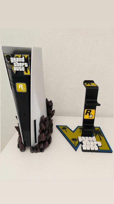 Suporte para 2 comandos ps5 grand theft auto