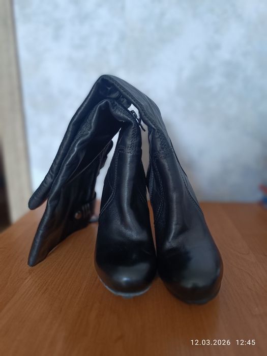 Чобітки Сапожки Натуральна шкіра