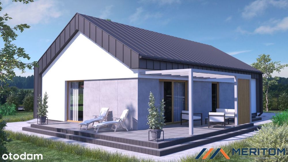 Wyjątkowy Dom Parterowy | Klasa Premium | Działka 1200m - stan surowy