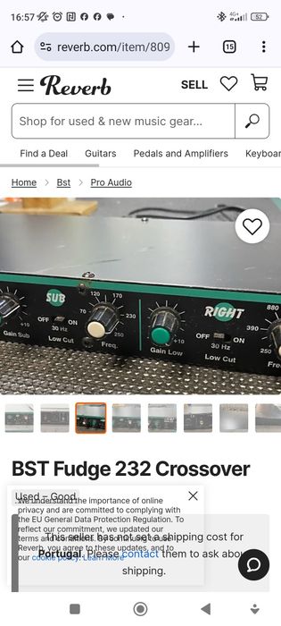 PA sistema som OHM 1100W RMS com amplificador 4 canais e x-over