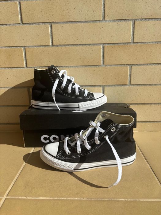 Ténis Converse All Star HI Pretos.
