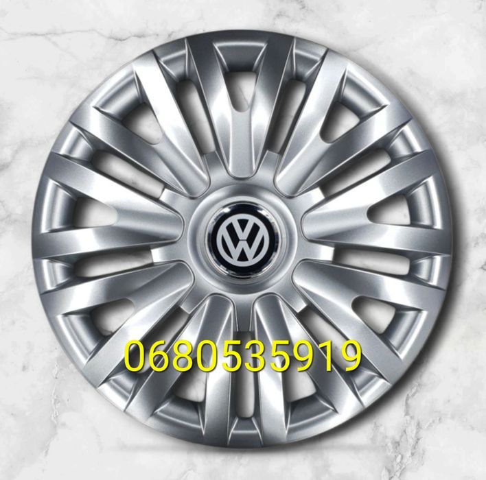 Колпаки Фольксваген R15 Passat Golf Jetta Polo T5 Ковпаки Volkswagen