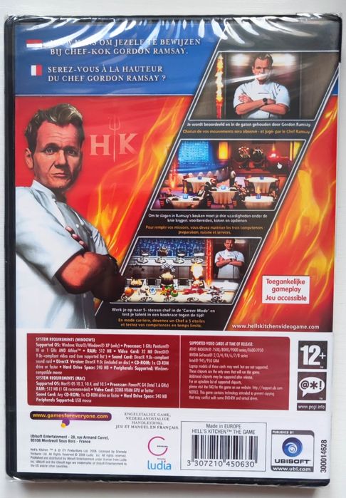 Gra Hell's Kitchen: The Game PC
