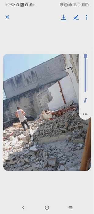 Recolha de entulhos, lixo e Todo tipo de matérias primas