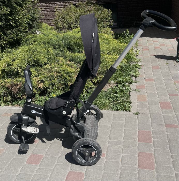 Триколісний велосипед Kinderkraft Easytwist Black