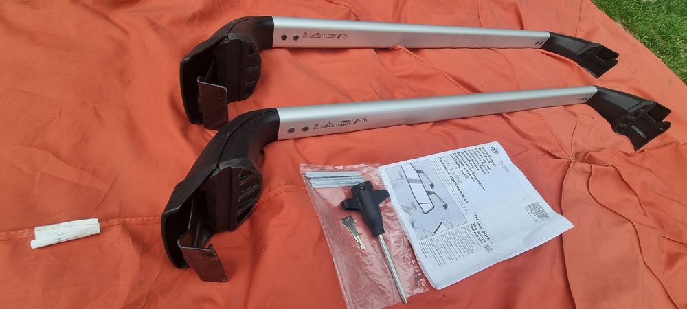 Bagaznik dachowy vw golf 7 oryginal alu