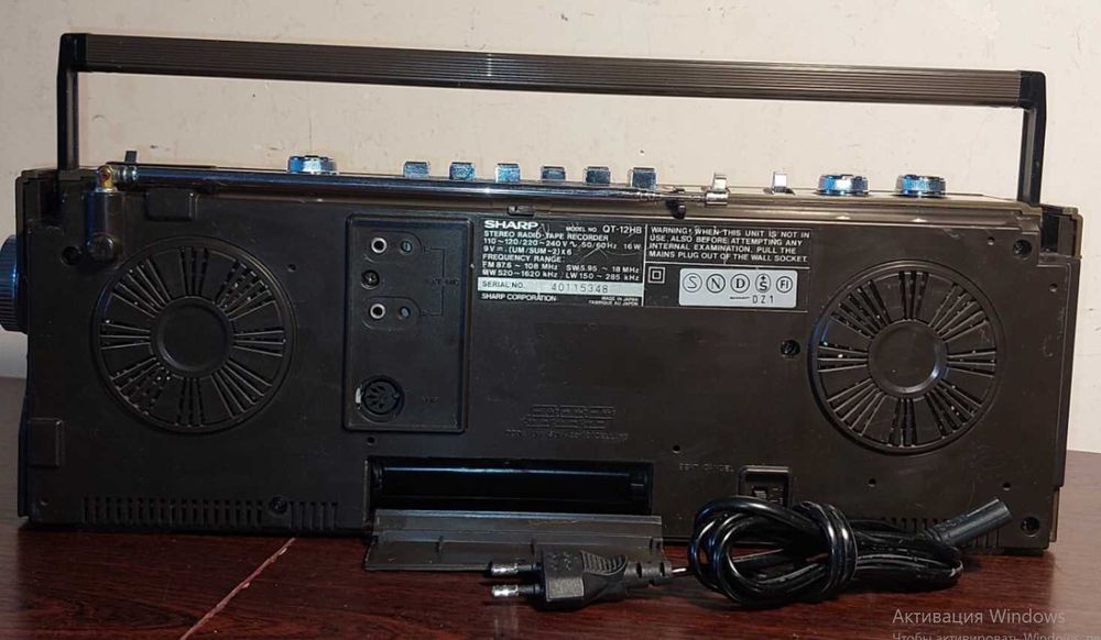касетна магнітола Sharp QT-12HВ