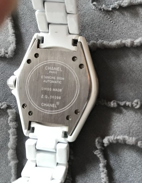 Relógio Chanel J12 Automatic - Branco (autentico)