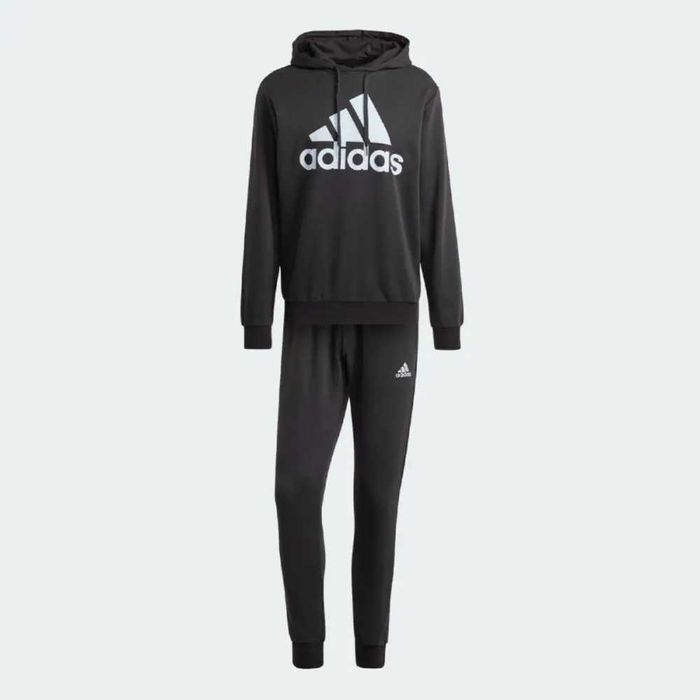 !!! РОЗПРОДАЖ !!! Костюм чоловічий чорний ADIDAS BIG LOGO IJ8555