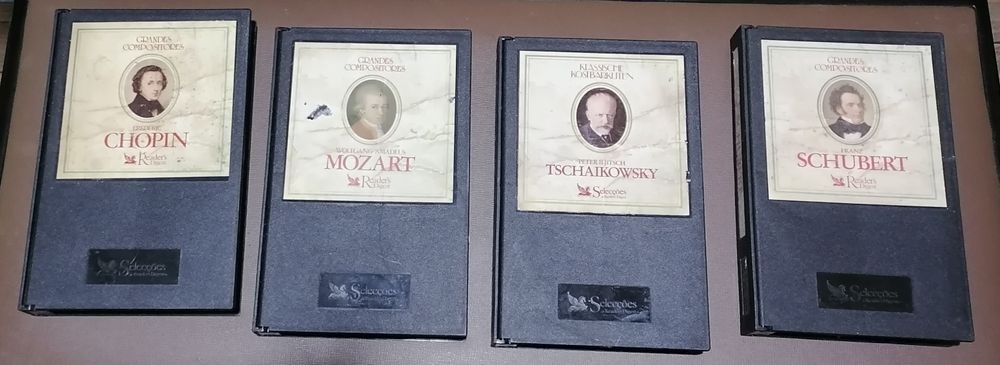 K7 colecção de música clássica em cassetes