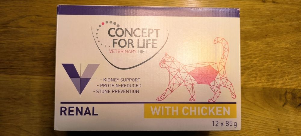 Mokra karma Concept for life Renal chicken 12x85g
