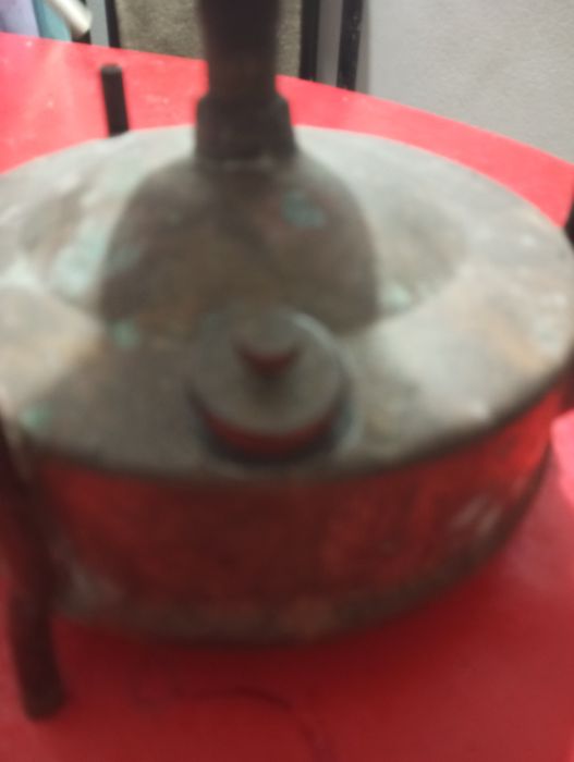 Fogareiro de cobre muito antigo