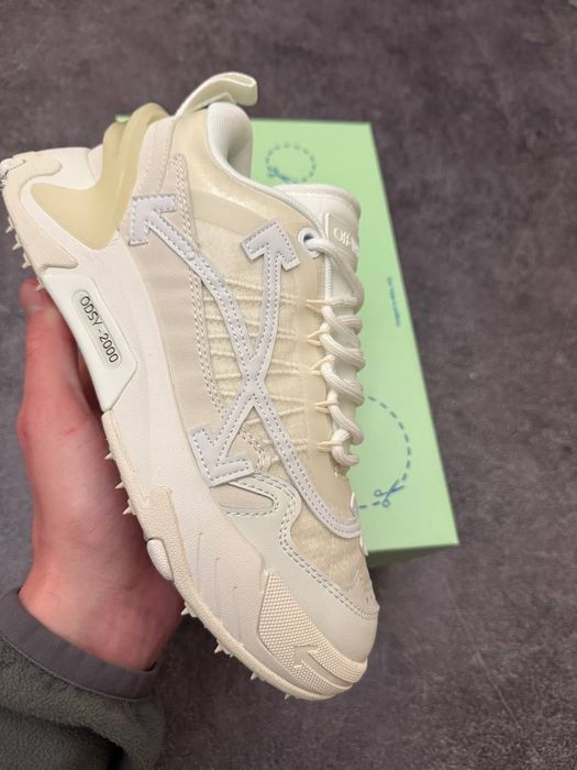 [БЕЗ ПРЕДОПЛАТ] Off White Odsy 2000 White оффвайт офф вайт одси белые одсі білі