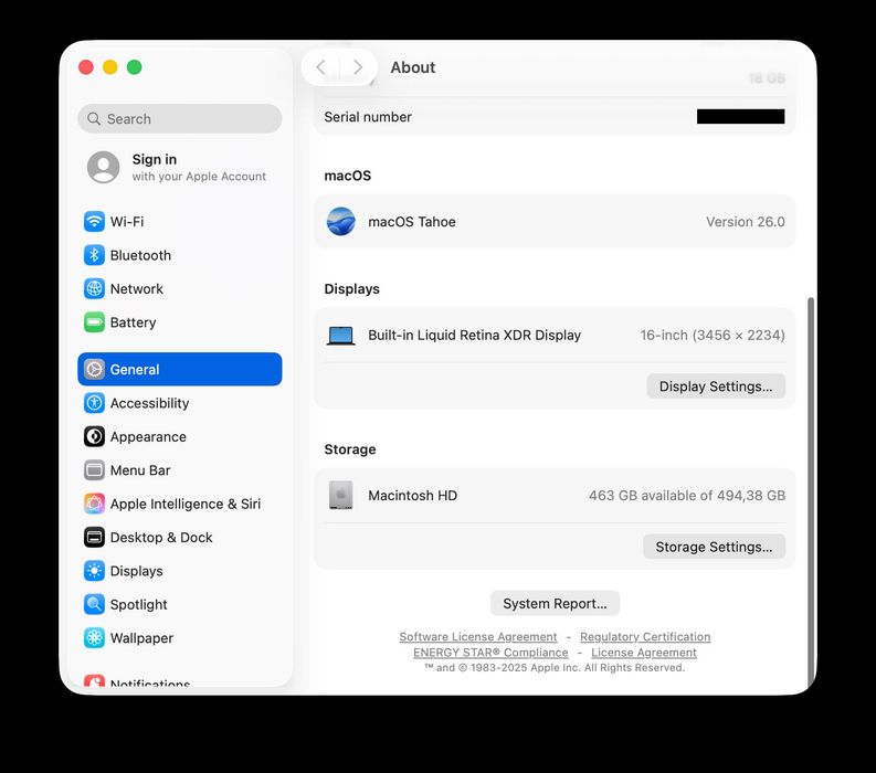 MacBook Pro 16 Mid 2023 M3 Space Black (MRW13) - 1450 магазин