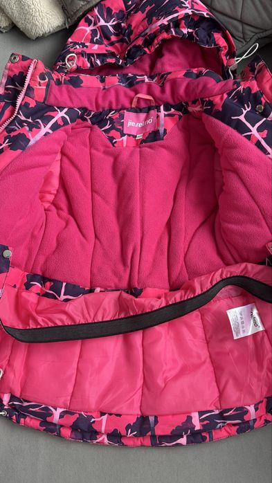 Теплий зимовий костюм для дівчинки