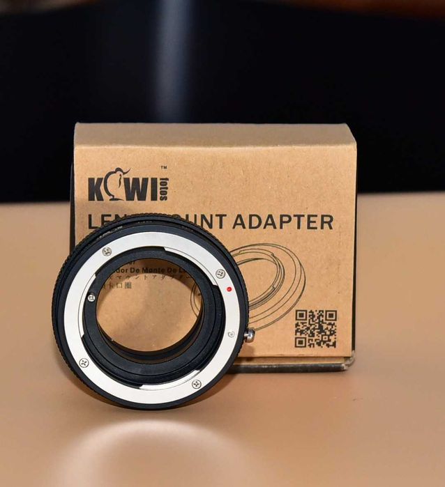Adaptador objetivas Nikon a corpo Micro 4/3 com Controlo de diafragama