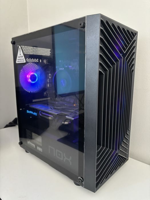 Desktop completo (Ryzen + Asus B450 +  DDR4 + RX580 + Seasonic)