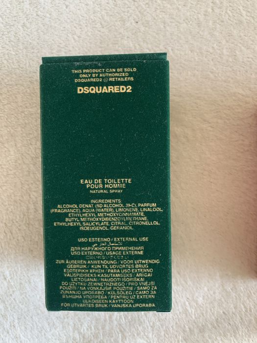 Perfumy męskie Green wood DSQUARED2
