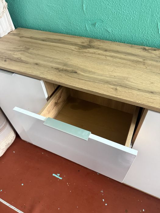 Комод сонома білий