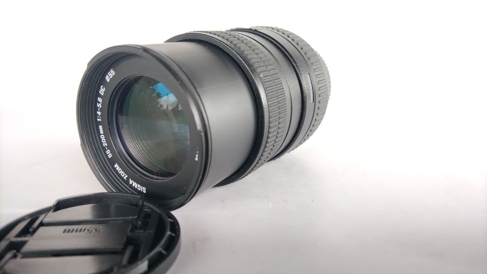 Para Nikon. Objectiva Sigma 55-200 DC