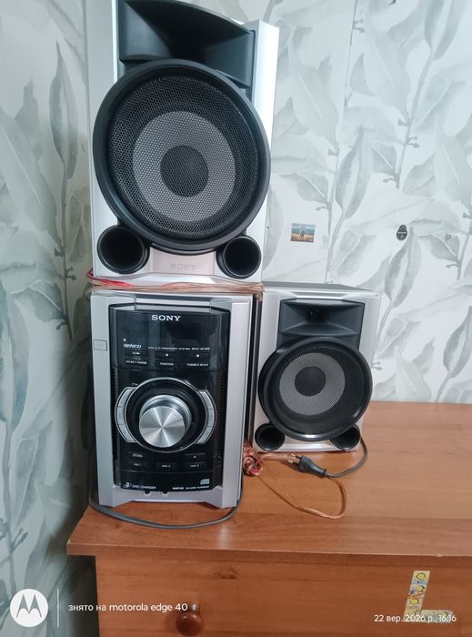 Колонки (Муз центр) Sony