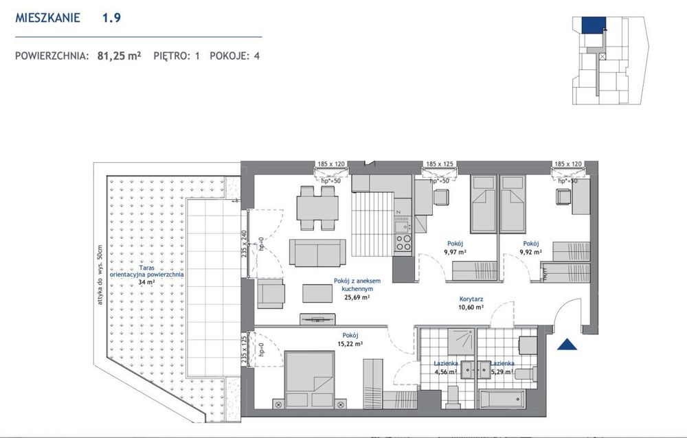 Prestiż | Nowoczesność | Architektura| 34 M Tarasu