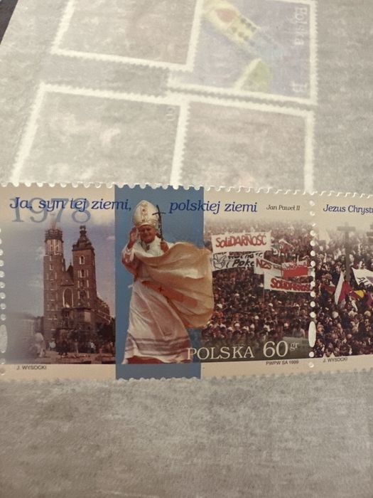 4 znaczki „Kościół Was potrxebuje, Wy go stanowicie”