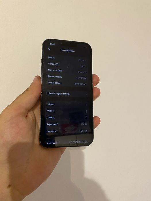Iphone 13 128Gb 84% kondycji