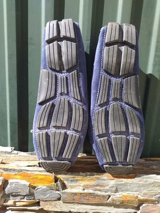 Mocassins camurça italianos