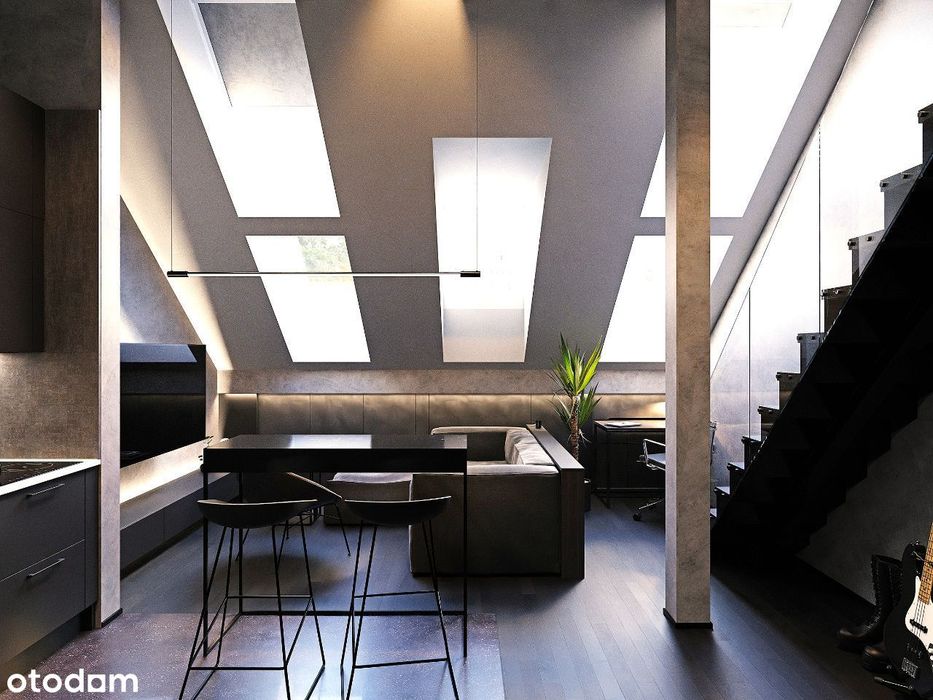 Królewski Apartament 2pok. dwupoziomowy | Rynek Chorzów Katowice 5 min - Widok 2