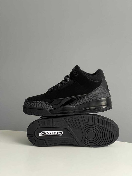 Мужские кроссовки Nike Jordan 3 Retro Black Cat "CT8532-001" 40-45