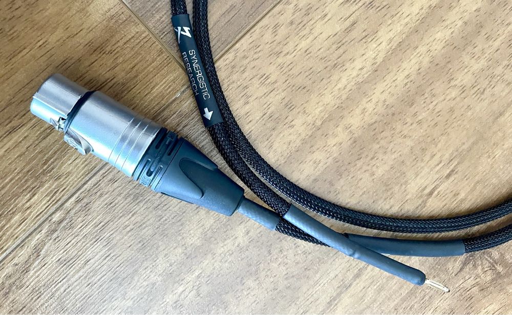 Synergistic Research HD grounding cable. XLR