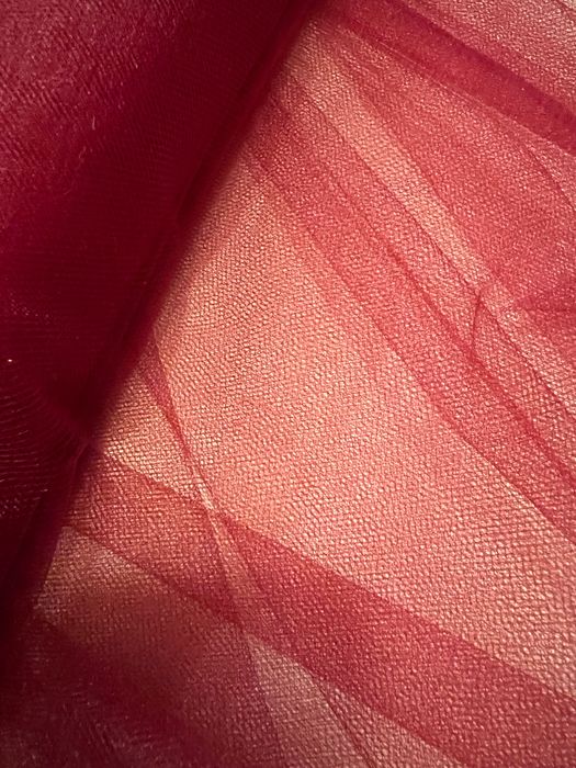 Tiul bordowy 12 m × 3 m – nowy