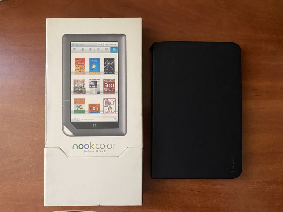 Barnes & Noble NOOK Color 7” — оригінал, з коробкою та чохлом