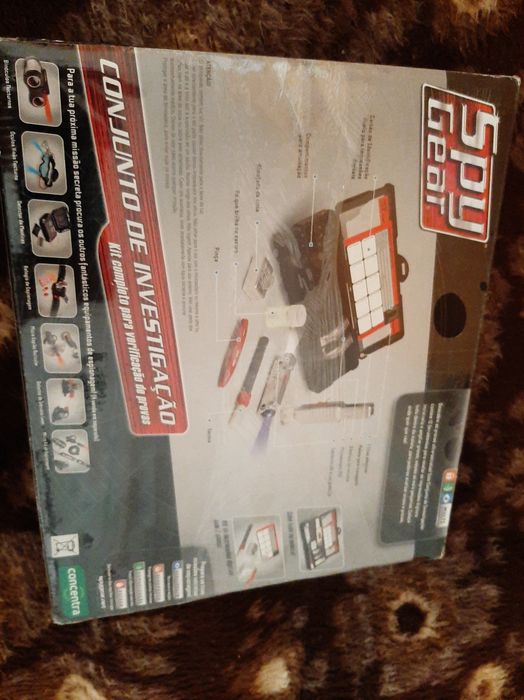 Spy Gear Jogo Novo Conj. Investigação Concentra