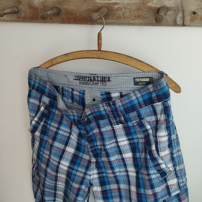 Spodenki męskie Esprit, bermudy, r. M, krata