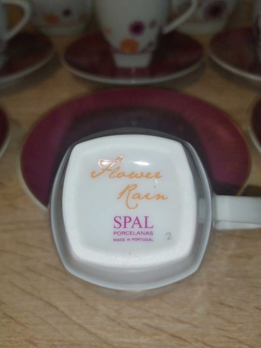 Serviço de Café SPAL Flower Rain