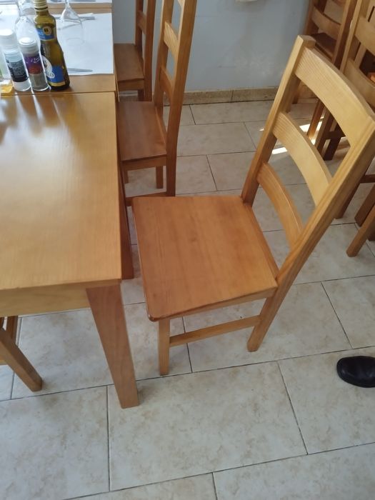 Mesas e Cadeiras NOVAS restaurante. Fabrico próprio