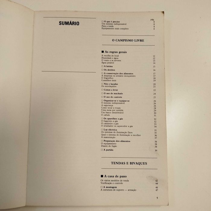O Campismo - Os Triunfos do Bricolage