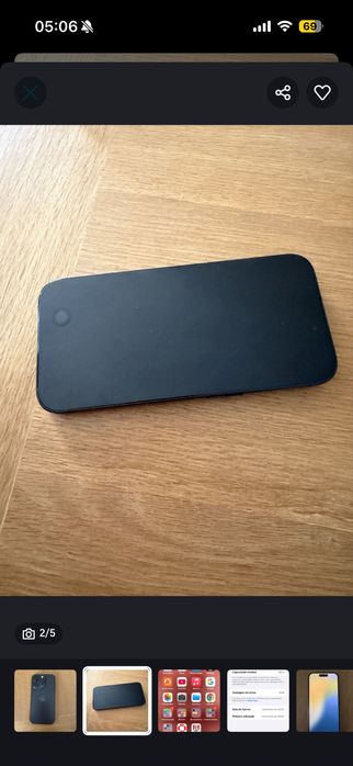 Iphone 15 pro PRETO