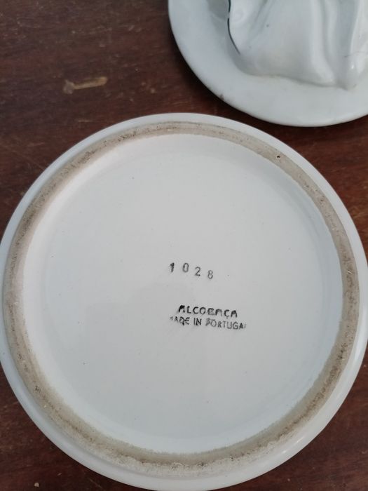 Caixa em cerâmica com tampa de Pierrot