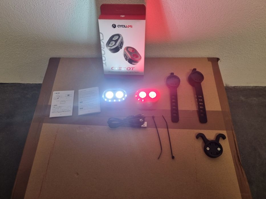 Kit Luz bicicleta CY300T Novo