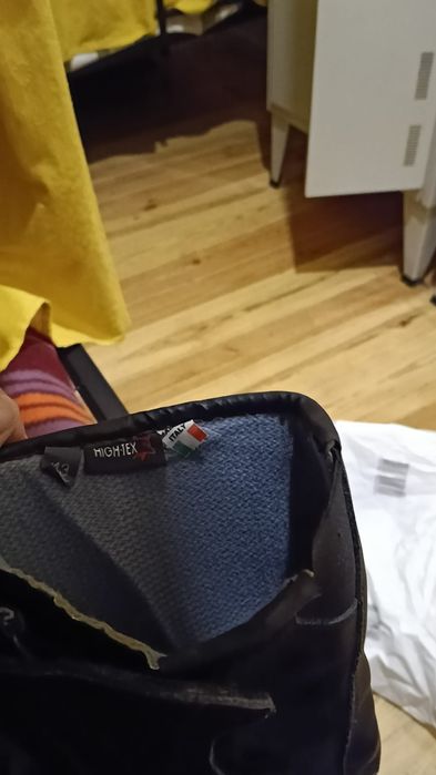 Botas de Pele para andar de Mota