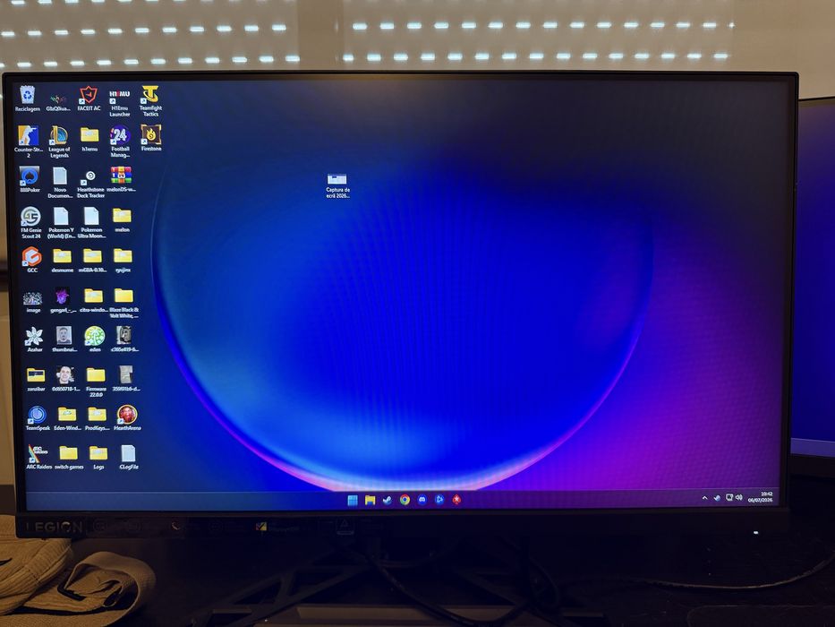 Monitor Gaming Lenovo Legion Y25-30 (24.5" / FHD /240/ 280Hz  OC / 0.5ms) – Como Novo