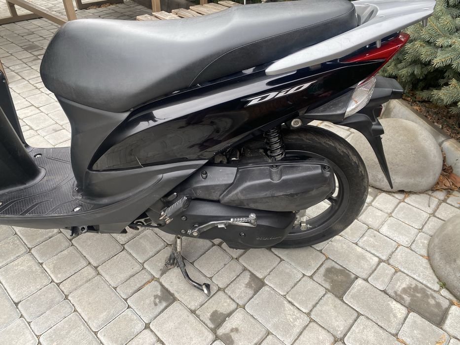 Honda dio 110, 4х тактный инжекторный 2х местный скутер